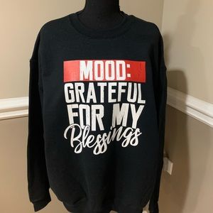 Grateful for my blessings sweater